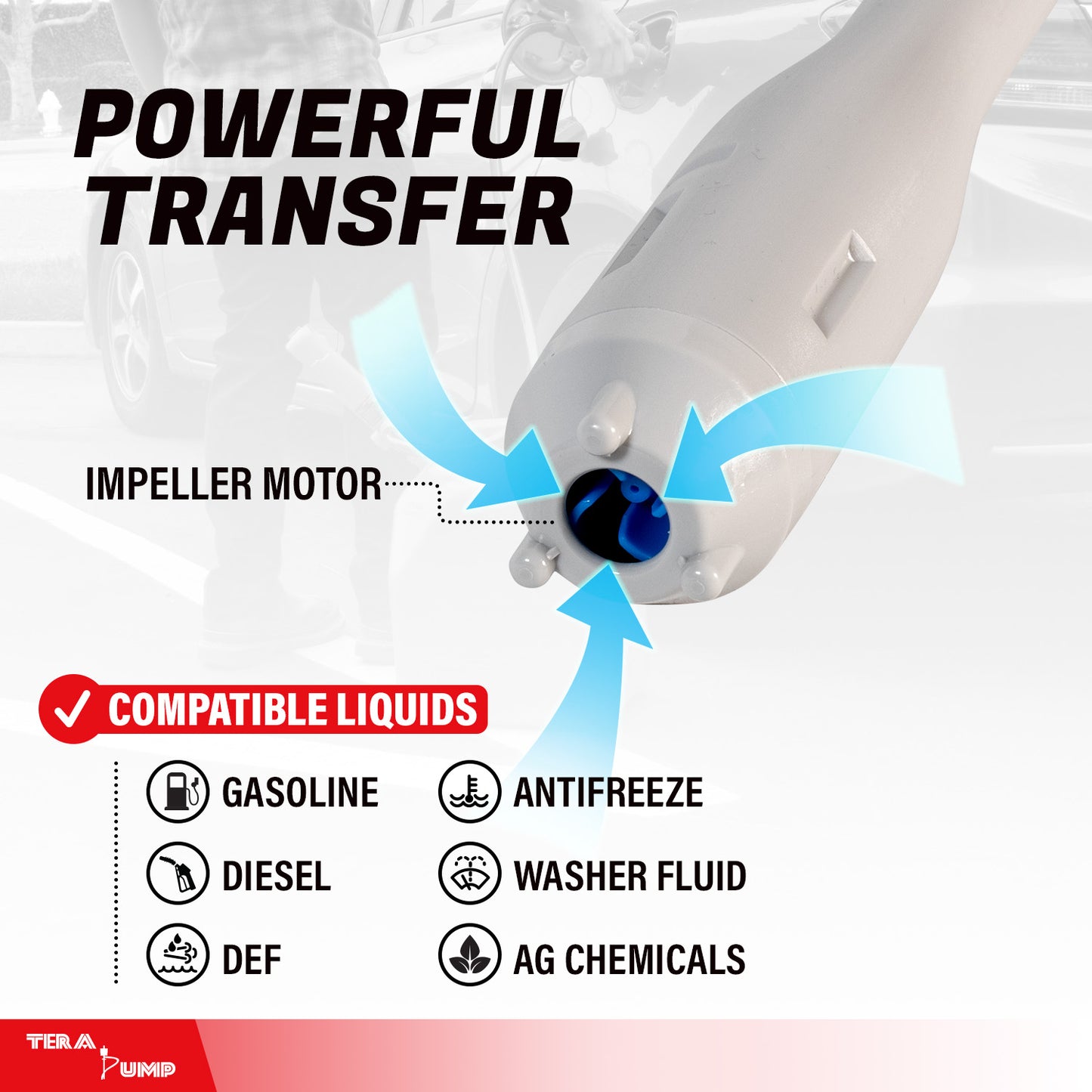 TREP01 | 2nd Gen. Multipurpose Battery Powered Fuel Transfer Pump