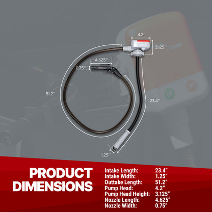 TRFA01-XL | 2nd GEN. Utility Jug Battery Powered Fuel Transfer Pump