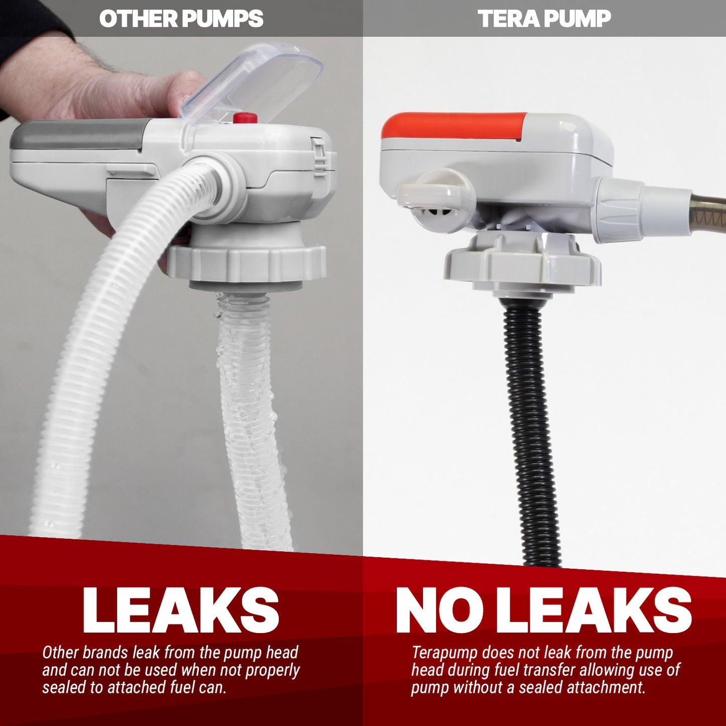 TRFA03 | Universal Gas Can Battery Powered Fuel Transfer Pump