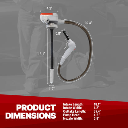 TRFA03 | Universal Gas Can Battery Powered Fuel Transfer Pump